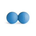 Rad roller blue, double ball massager, peanut shaped massage ball, spinal massage ball