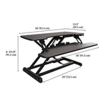 VariDesk® Pro Plus 36 Electric