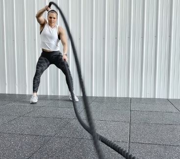 Battle ropes for indoor or outdoor use, ships from Canada