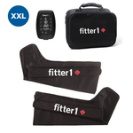 Compression Pants with 6 chambers, rechargeable control unit and carrying bag in size xxl by Fitter1 Canada, Recovery compression pants Canada