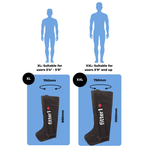 Size Guide for Fitter 1 Compression pants for exercise recovery and massage, best size of recovery compression pants for me