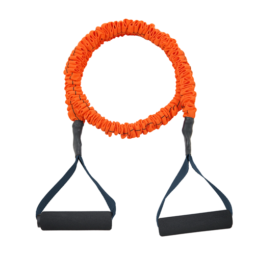 Stroops Slastix muscle covered toner in heavy resistance Navy blue, resistance band with safety sleeve shipping from Canada