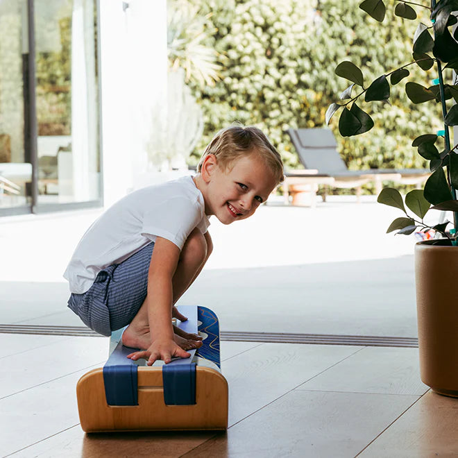 SlackBoard Plus Mountain balance trainer - the ultimate energy outlet for kids