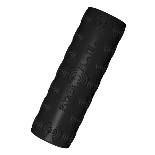Power Plate Vibrating Foam Roller in Black, rechargeable vibrating foam roller, vibrating foam roller for intense massages,  ease sore muscles with vibration in a foam roller, vibrating foam roller in Canada