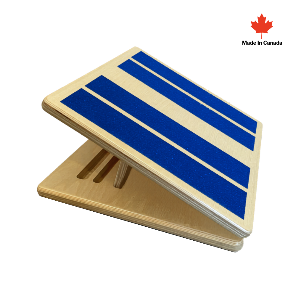 Fitterfirst Slant Board - Adjustable Calf Stretcher & Incline Board (10°, 20°, 26°) Made in Canada
