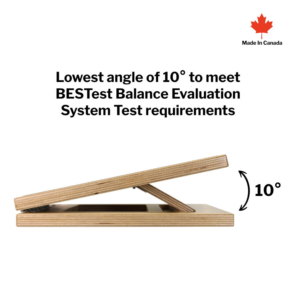 Fitterfirst Slant Board - Adjustable Calf Stretcher & Incline Board (10°, 20°, 26°) Made in Canada