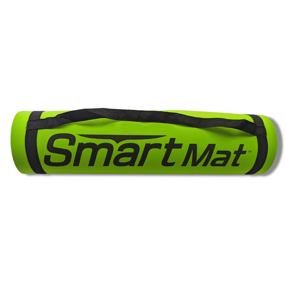 Smart Exercise mat with stretches and exercises printed on the surface to guide users