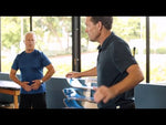 Balance Training in physiotherapy clinic using the GiBoard SlackBoard Pro now shipping from Canada