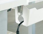 vari cable management tray white, white cable management tray 