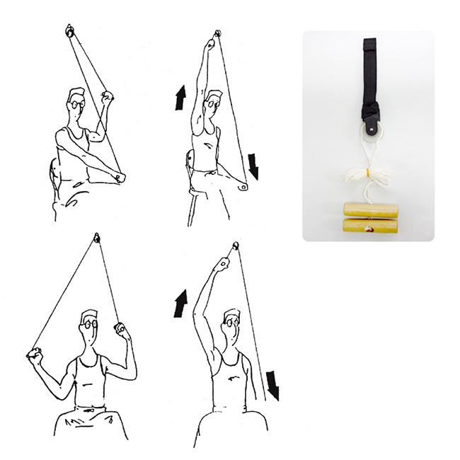 simple and effective exerciser for restoring range of motion after shoulder injury or frozen shoulder, buy Canadian for at home rehab exercises