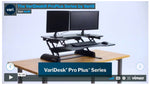 veridesk standing desk, varidesk standup desk, varidesk pro plus 36 electric manual, VariDesk Pro Plus series