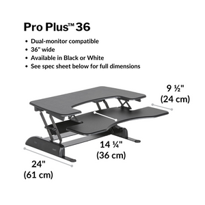 VariDesk Pro Plus 36, variable height desk, vari, vari standing desk, sit stand desk, varidesk pro 36