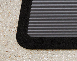 anti fatigue mat detail, no curl edge